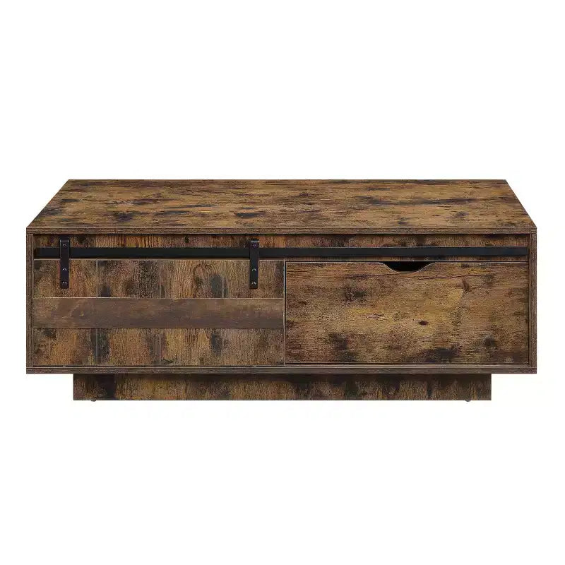 Table basse Bellarosa finition chêne rustique Acme Furniture