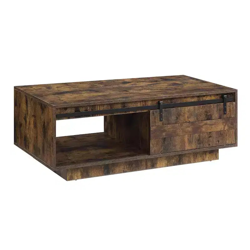 Table basse Bellarosa finition chêne rustique Acme Furniture