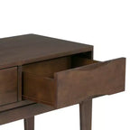 Table console canapé Pearson Noyer Marron - WyndenHall