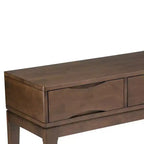 Table console canapé Pearson Noyer Marron - WyndenHall