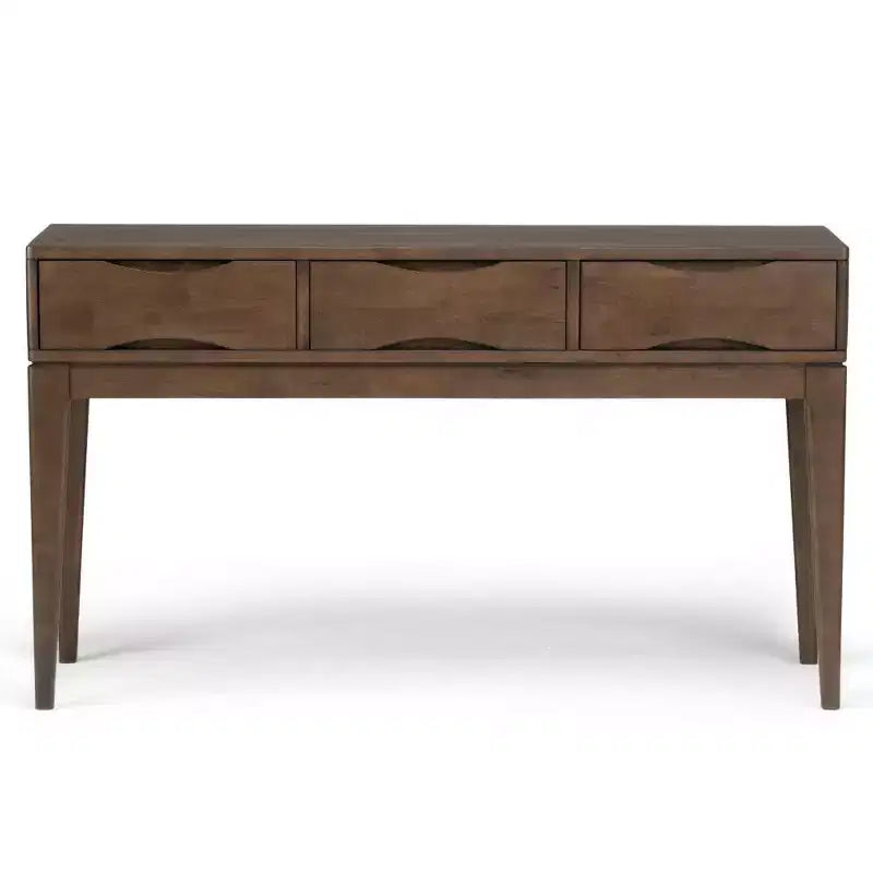 Table console canapé Pearson Noyer Marron - WyndenHall