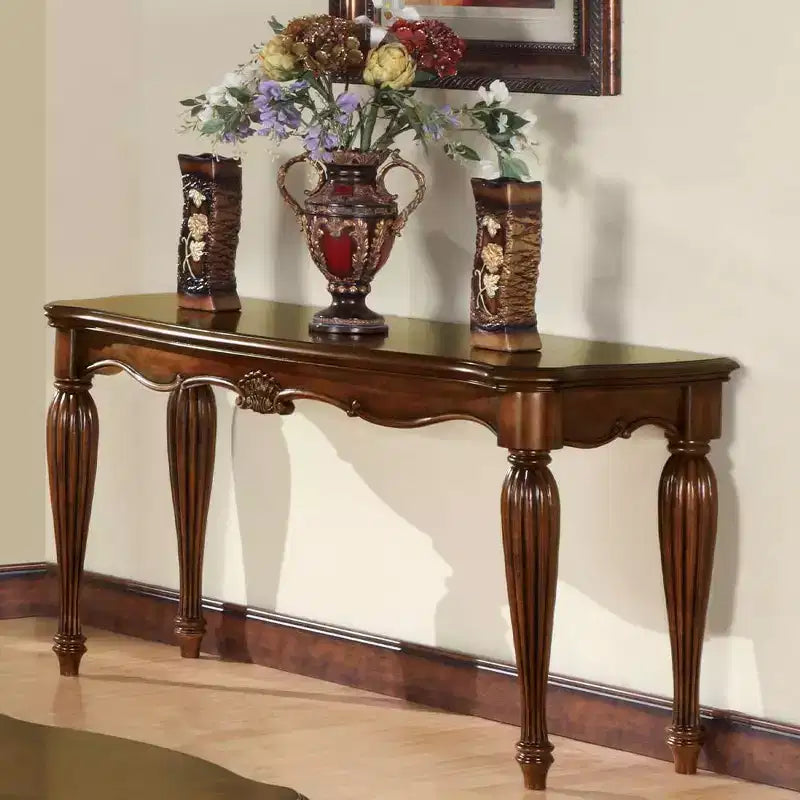 Table console Dreena Acme Furniture, finition cerisier