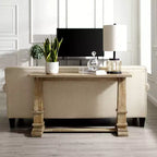 Table console Joanna marron rustique - Crosley