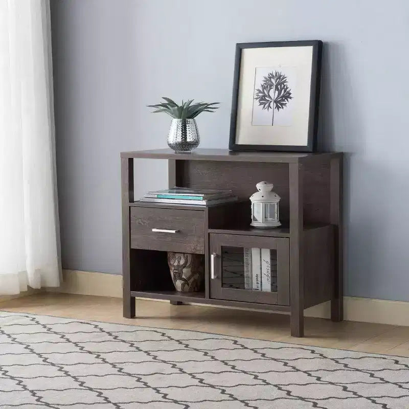 Meuble de rangement Brassex Athena Noyer Chêne