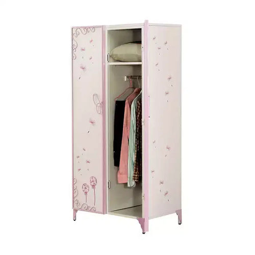 Meuble de rangement décoratif Priya II 81 cm blanc et violet clair - Acme Furniture