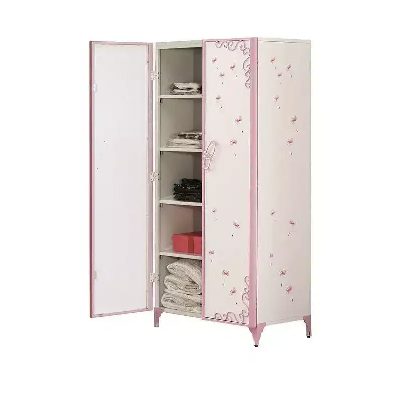 Meuble de rangement décoratif Priya II 81 cm blanc et violet clair - Acme Furniture