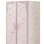 Meuble de rangement décoratif Priya II 81 cm blanc et violet clair - Acme Furniture