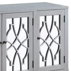 Table d'appoint Magdi 60 po, fini gris antique - Acme Furniture