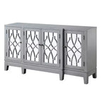 Table d'appoint Magdi 60 po, fini gris antique - Acme Furniture