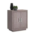 Sauder Hayes Garden 2 Door Office Base Cabinet Ashen Oak
