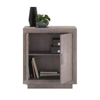 Meuble bas de bureau 2 portes Sauder Hayes Garden Chêne Cendré