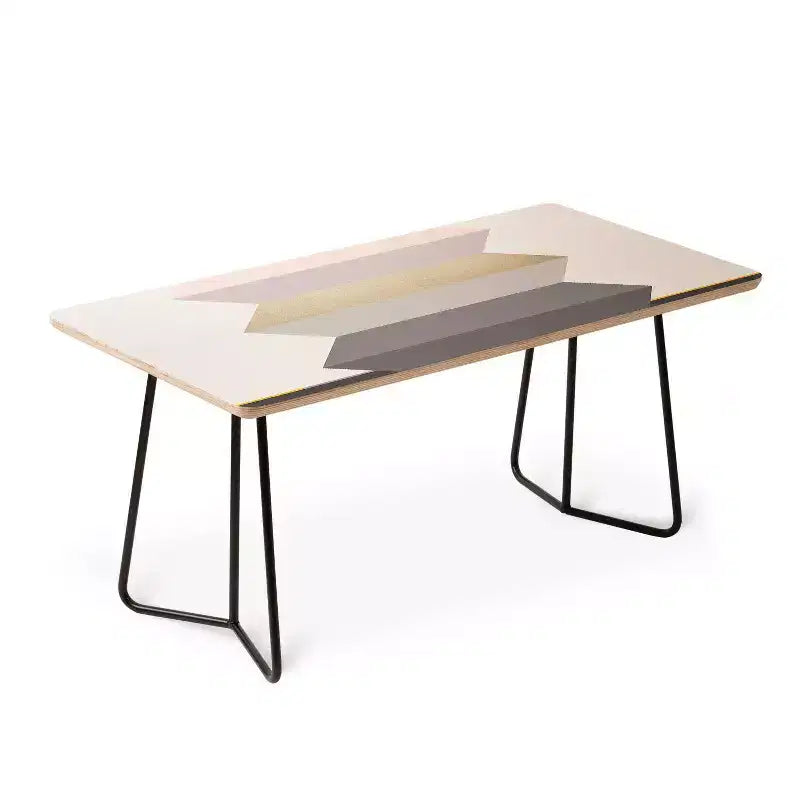Deny Designs Iveta Abolina Bloc de Couleur Table Basse Noire