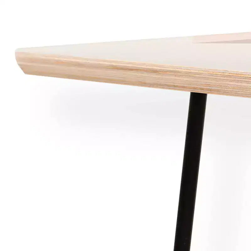 Deny Designs Iveta Abolina Bloc de Couleur Table Basse Noire