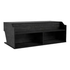 Table basse relevable transitionnelle Hawkpoint 44" chêne noir recyclé - miBasics