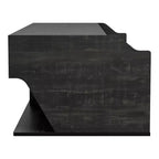 Table basse relevable transitionnelle Hawkpoint 44" chêne noir recyclé - miBasics