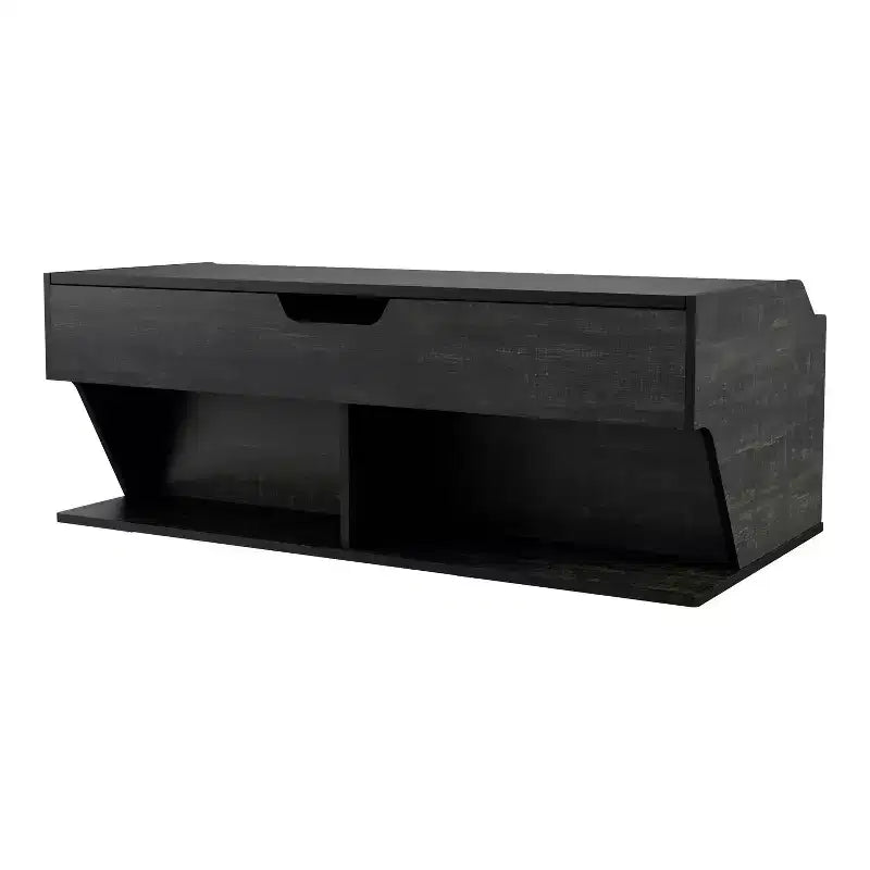 Table basse relevable transitionnelle Hawkpoint 44" chêne noir recyclé - miBasics