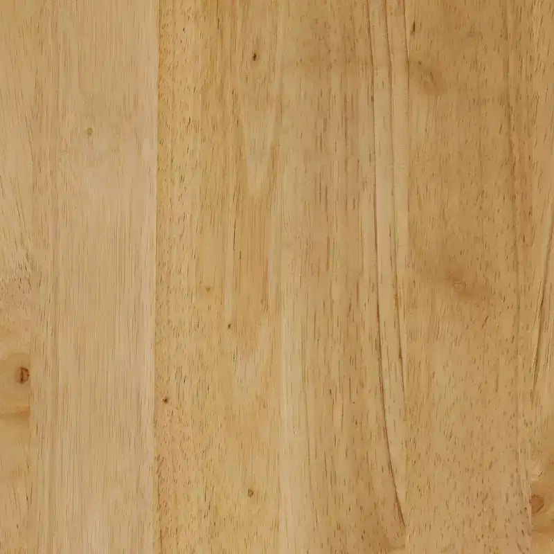 Table console en bois cannelé Nathan James Boho à 2 tiroirs : Pieds fuselés, poignées en laiton, style moderne du milieu du siècle