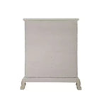 Acme Furniture Dresden II 42 po, Tiroirs de rangement décoratifs, fini blanc cassé : Commode à 5 tiroirs, en bois composite, aucun assemblage requis