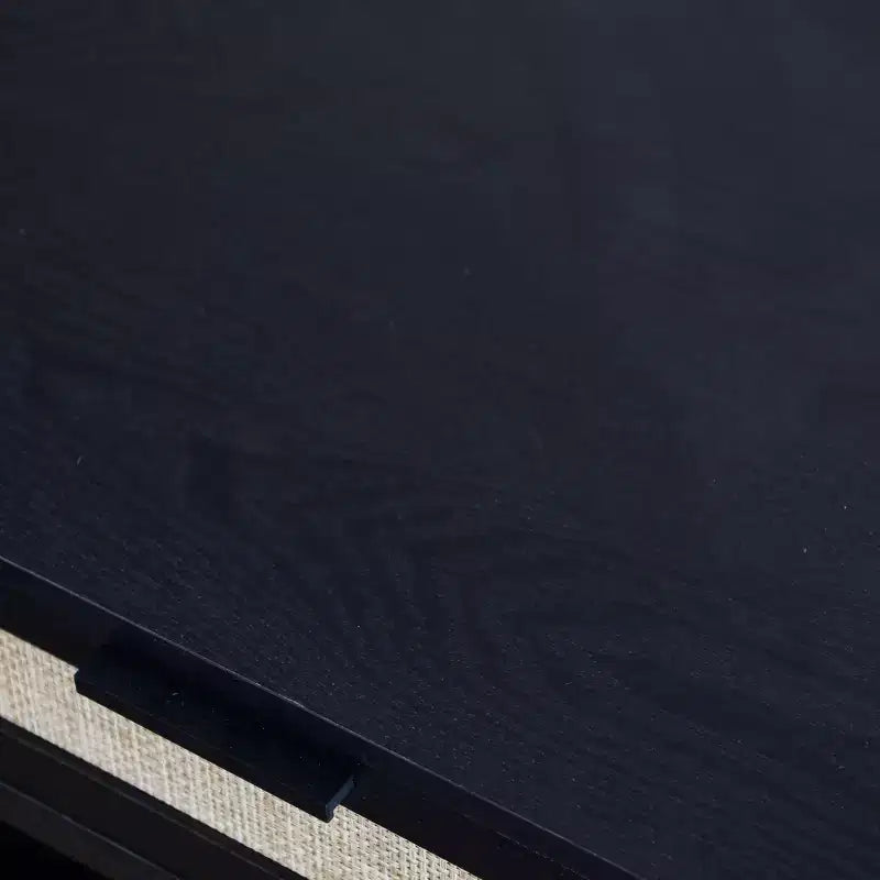 Table console bungalow Household Essentials noire