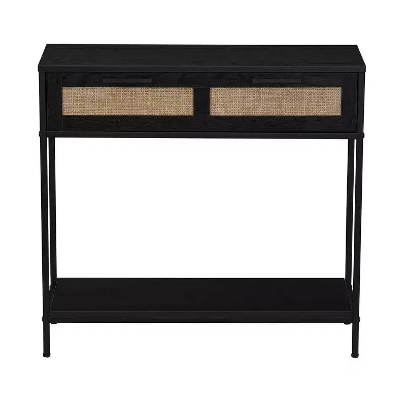 Table console bungalow Household Essentials noire