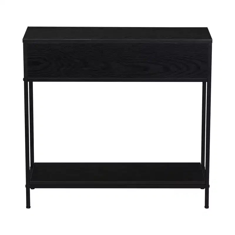 Table console bungalow Household Essentials noire