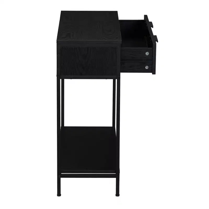 Table console bungalow Household Essentials noire