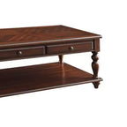 Table basse Farrel, finition noyer, par Acme Furniture