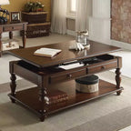 Table basse Farrel, finition noyer, par Acme Furniture