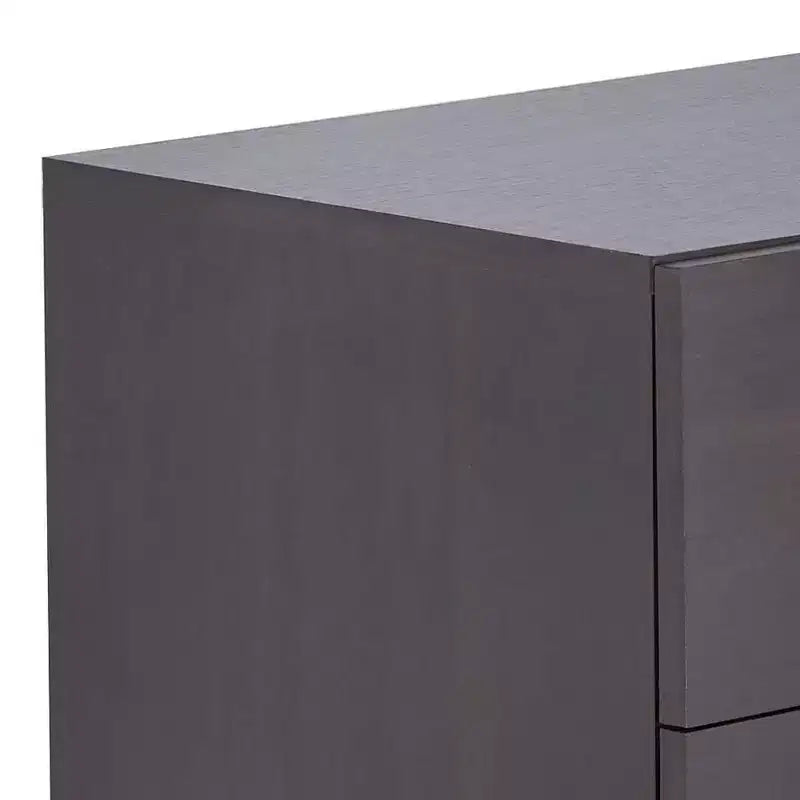 Table d'appoint Elms 20 po Acme Furniture Espresso : Fabrication en MDF, Plateau en placage de bois, Tiroir de rangement, Assemblage sans outils