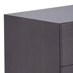 Table d'appoint Elms 20 po Acme Furniture Espresso : Fabrication en MDF, Plateau en placage de bois, Tiroir de rangement, Assemblage sans outils