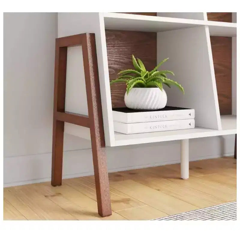 Nathan James Lot de 4 Telos Cubby Console Blanc