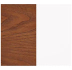Nathan James Lot de 4 Telos Cubby Console Blanc