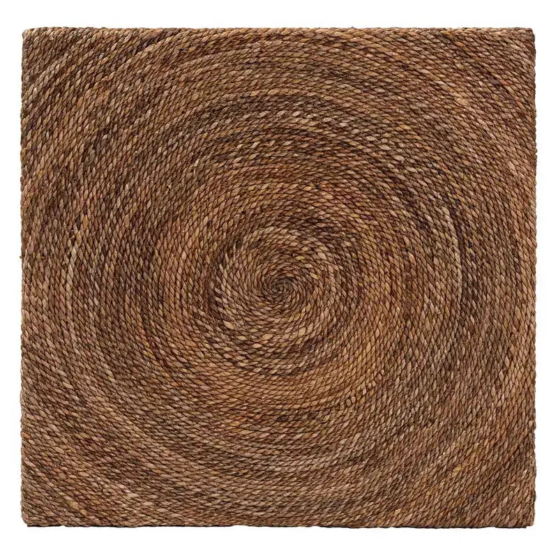 Table basse Verino bali & pari en jonc de mer naturel/marron expresso