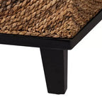 Table basse Verino bali & pari en jonc de mer naturel/marron expresso