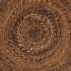 Table basse Verino bali & pari en jonc de mer naturel/marron expresso
