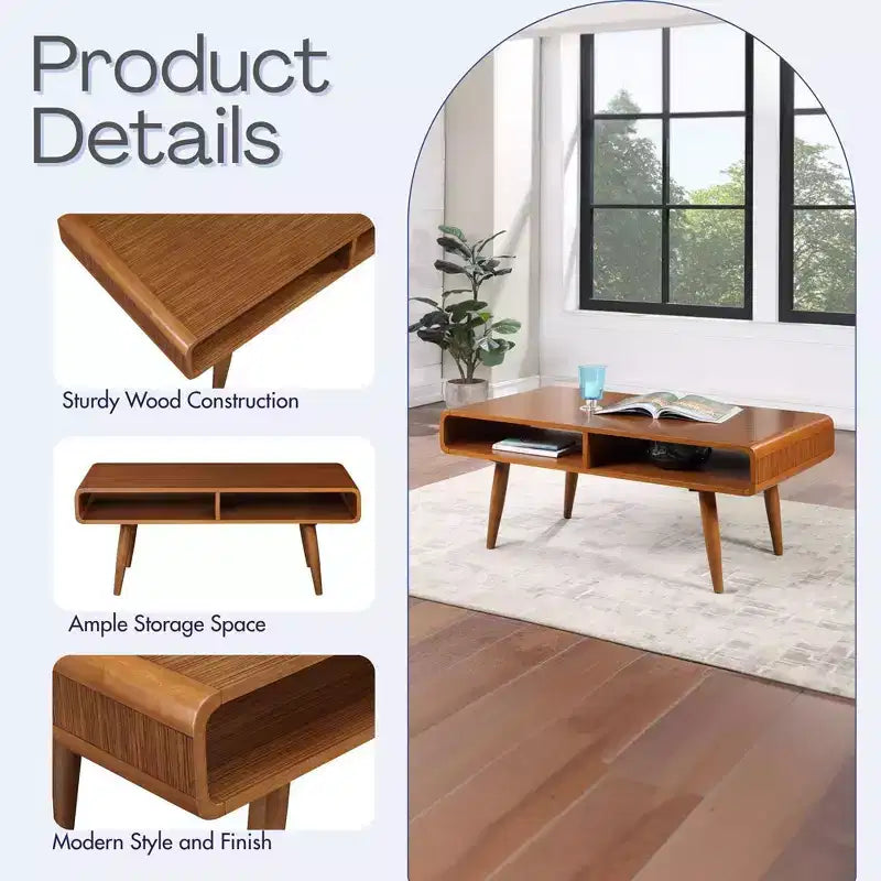 Table Basse Halmstad Noyer - Boraam