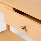 Table console moderne en bois de 60 po avec tiroir, brun - Threshold™ conçue avec Studio McGee