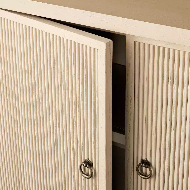 Meuble bas à 2 portes Elder – Naturel – Threshold™ conçu avec Studio McGee