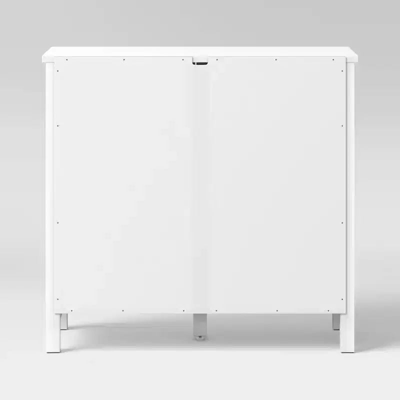 Meuble de rangement polyvalent traditionnel classique blanc - Room EssentialsMC