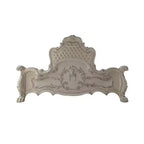 Lit King Oriental 92" Dresden avec Sculptures Style Rococo et Similicuir - Acme Furniture