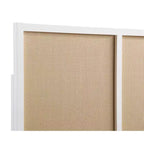 Tête de lit Queen/Full Bayport Comfort Pointe : style côtier, peuplier et MDF, hauteur réglable