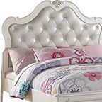 Lit double Edalene 87" et Blanc Perle - Acme Furniture