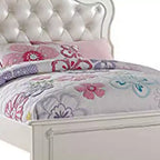 Lit double Edalene 87" et Blanc Perle - Acme Furniture