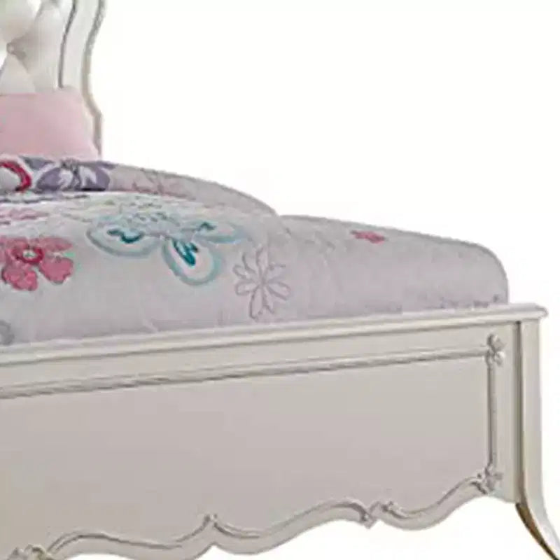 Lit double Edalene 87" et Blanc Perle - Acme Furniture