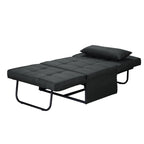 Canapé convertible Lit d'appoint Fauteuil-lit Canapé pliant Pouf Fauteuils inclinables pour le salon