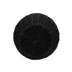 Table d'appoint avec panier de rangement en osier tressé à la main Household Essentials - 17,0 L x 17,0 l x 19,0 H