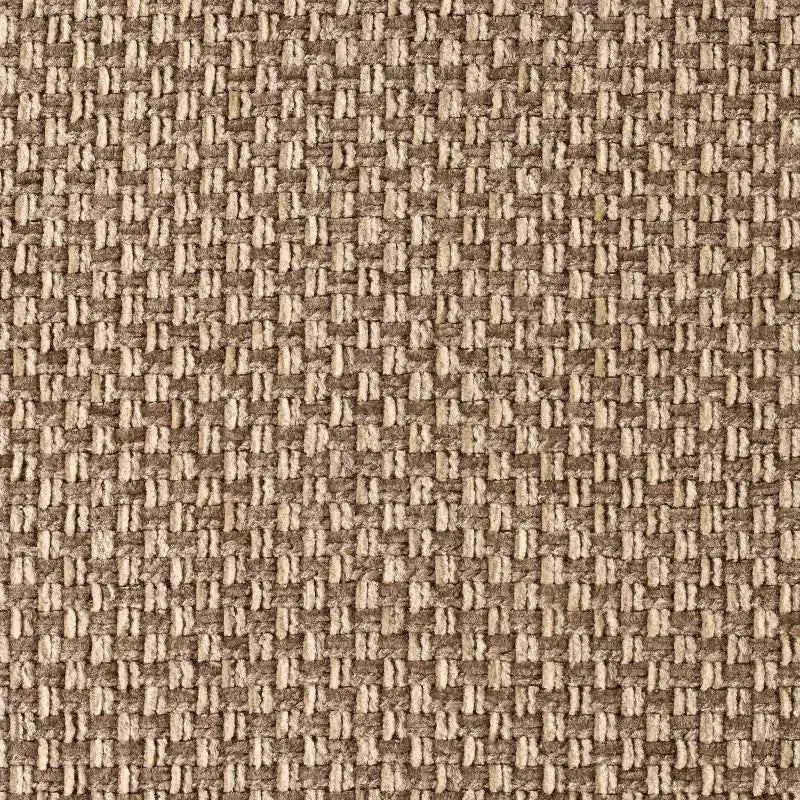 Banc mi-siècle rembourré en tissu texturé Mushroom Weave avec dossier - Hearth & Hand™ avec Magnolia