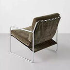 Fauteuil d'appoint en toile à structure chromée – Hearth & Hand™ avec Magnolia