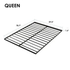 1.6 Inch Metal Bunkie Board Bed Slat Replacement by Crown Comfort