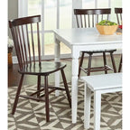 Chaises de salle à manger à barreaux en bois massif Venice Simple Living (Lot de 2)